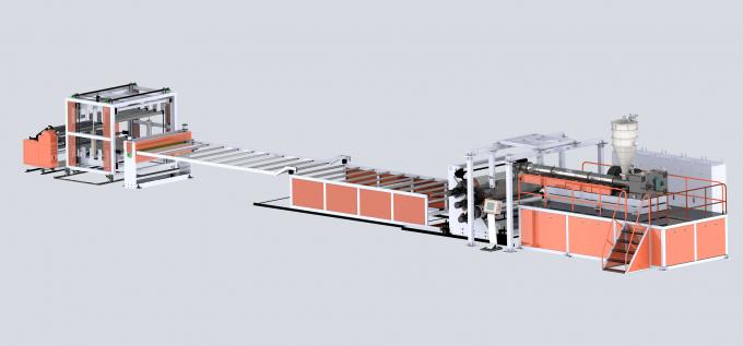Машины для экструзирования жестких листов из ПВХ многофункциональная линия производства ПВХ-карточек 450/ч 3