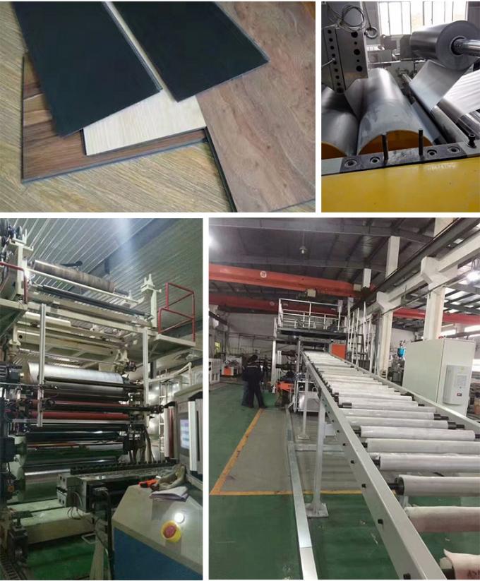 Пол PVC производственной линии настила PVC делая процесс производства машины 3