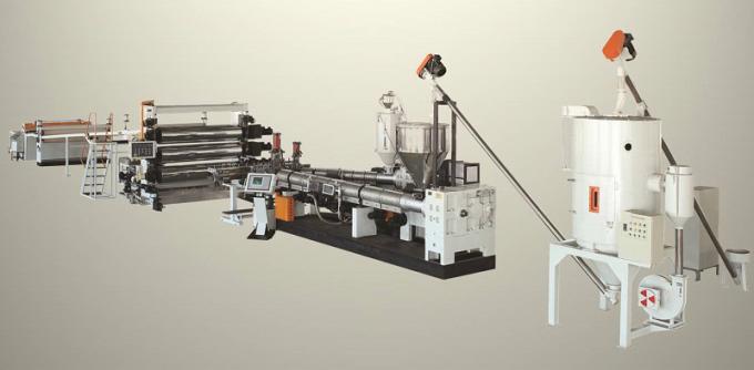 Линия экструзионной обработки листов с ПММА ABS толщиной 8 мм 600 - 800 кг/ч 0