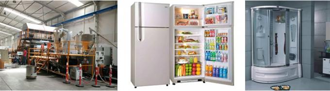 Линия штранг-прессования доски холодильника БЕДЕР PMMA GPPS внутренняя 1