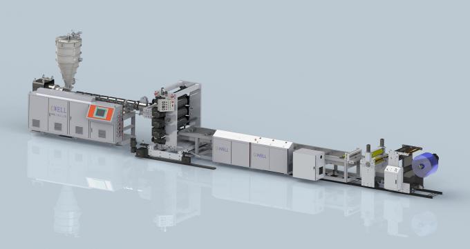 Прозрачная линия производства мягкой доски ПВХ экструзионная машина 400 кг/ч 0