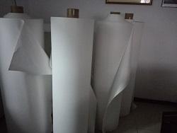Каменная машина для изготовления бумаги Три слоя литая экструзионная линия для растяжки пленки 1