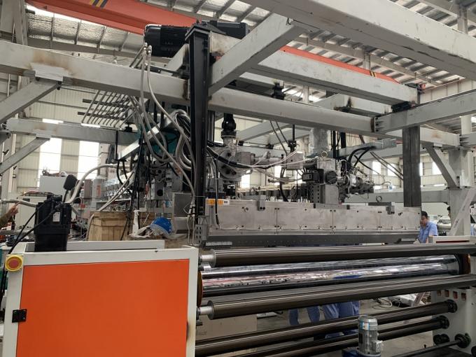 Машина для производства декоративных листов PETG APET Линия экструзирования листов 600 кг/ч 0