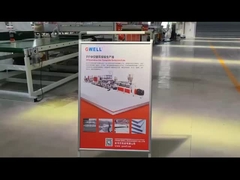 Линия экструзионной обработки строительных шаблонов из ПП