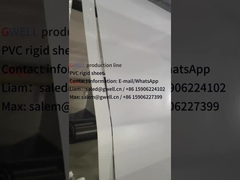 Хорошая равномерность - линия экструзионной обработки твёрдых листов цветного/прозрачного PVC