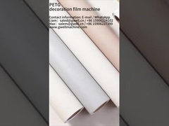 GWELL 0,15 мм толщины PETG экструзия декоративной пленки