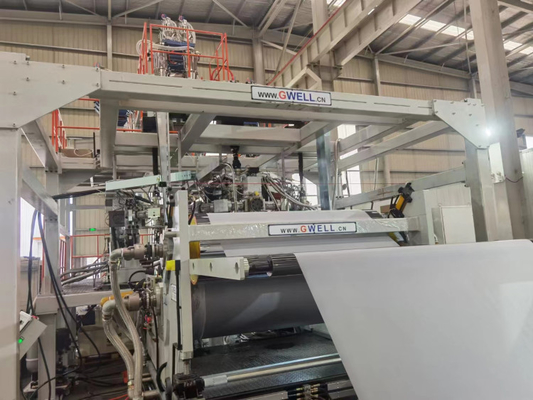 Купить Штрангпресс 140kg h фильма бросания фторида polyvinylidene солнечной плиты PVDF задний online manufacture