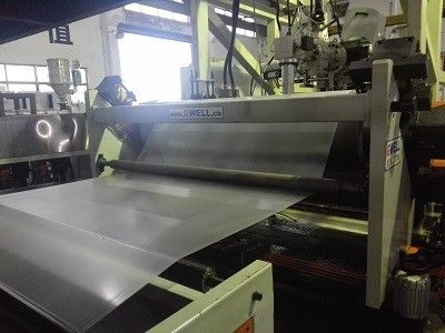 Купить Линия экструзирования литой пленки TPU с производительностью 500 кг/ч Ширина 1000-2000 мм и конструкция с одним винтом для производства высококачественной пленки TPU online manufacture