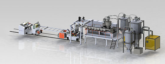 Купить Эффективный экструдер для листов для домашних животных Максимальная ширина 1000 мм и винт L/D:40/1 online manufacture