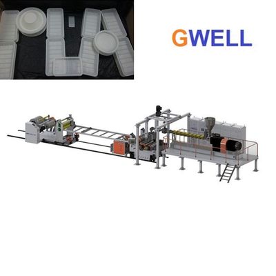 Купить Лист PLA делая PLA Thermoforming машины линию штранг-прессования листа 3 слоев можно подгонять online manufacture