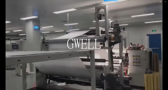 Линия экструзии солнечной пленки EVA / POE с максимальной линейной скоростью 16 м/мин и конструкцией с двойным винтом